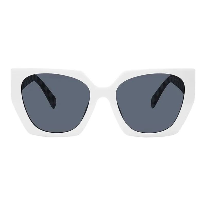 STEVE MADDEN Plastic Irregular Shape Sunglasses Women's Black-2