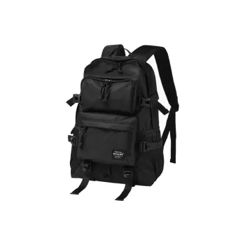NIUMJ Oxford Backpack Regular Unisex Black