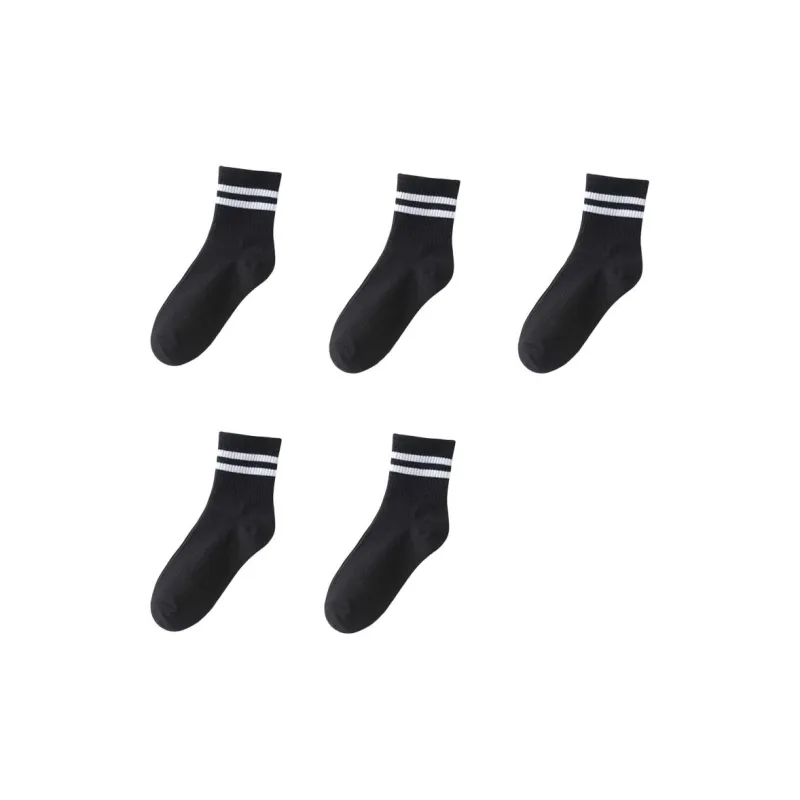 Lanza Mid Calf Socks Women's 5 Pack-3