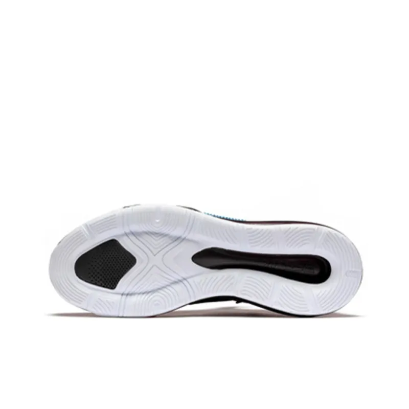 361° Magnetic Flow Light-Electric Material Bonding Cushioned Slip-Resistant Low-Top Running Shoes Men's Black-4