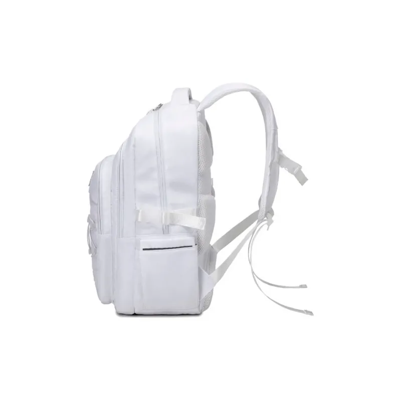ZUOFEIFAN Nylon Backpack Unisex White-2