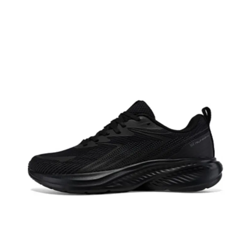 361° Wear resistant And Lightweight Low Top Running Shoes Men's Black-0