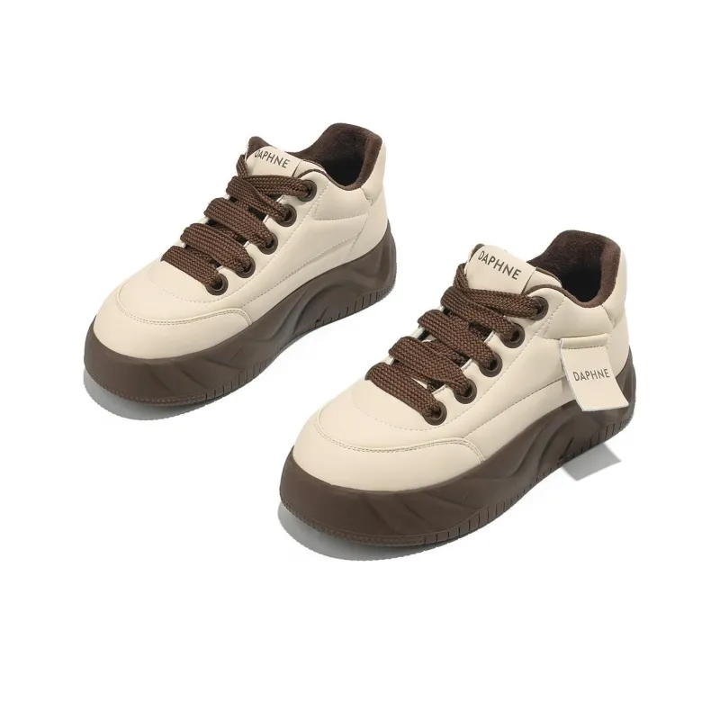 DAPHNE Abrasion-Resistant Low-Top Chunky Sneakers Women's-21