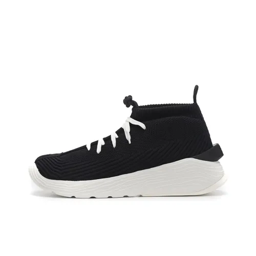 LiNing Essence KungFu Cushioning Coverage Lightweight Rebound High-Top Casual Shoes Women's Black