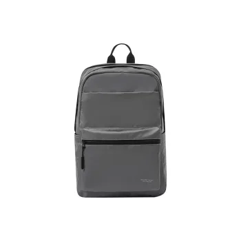 SEM/R Fabric Backpack Large Size Men's Medium Grey 20408 Black 90001
