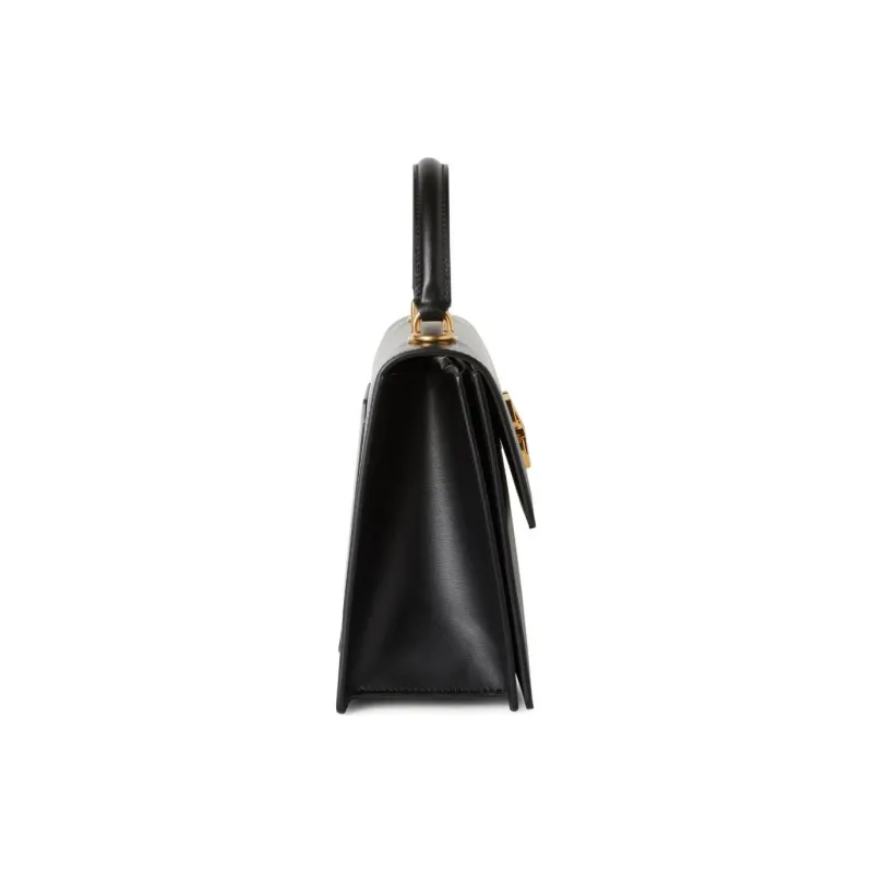 OFF WHITE Jitney 2.8 Leather Tote Black-2