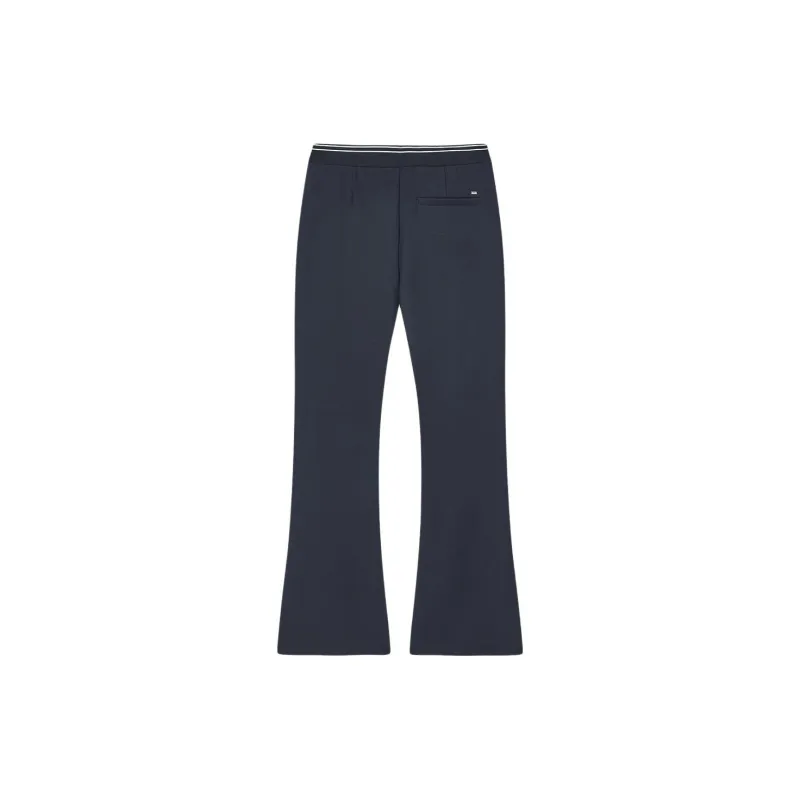 FILA Knitted Sweatpants Women's Navy Blue-1