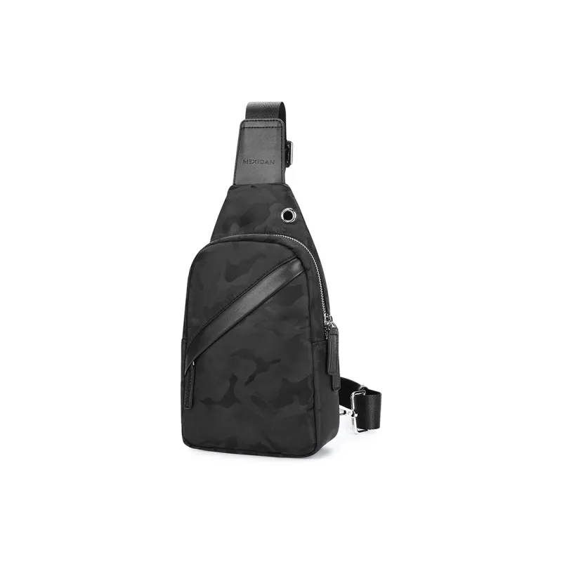 MEXICAN Fabric Sling Bag Regular Men's Black-0