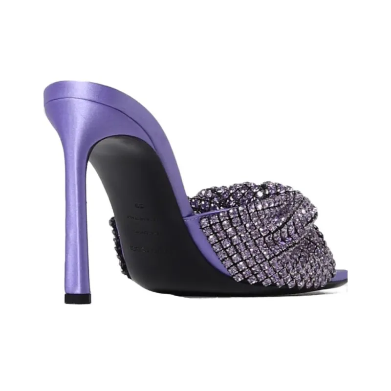 SERGIO ROSSI Crystal-embellished Sandals-2