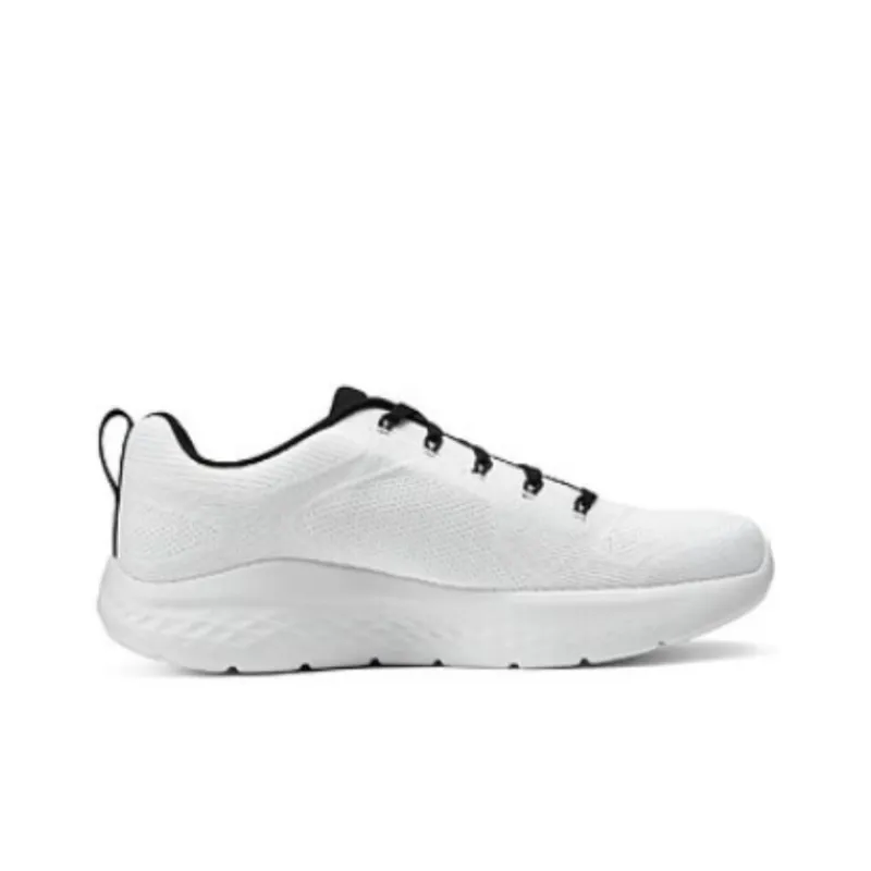 Skechers Anti Slip Wear Resistant Low Top Running Shoes Men's White Black-1