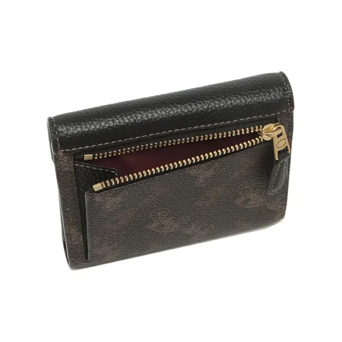 COACH Wyn Leather Clutch Envelope Bag Coin Purse Wallet Regular Women's Black-1