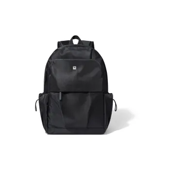 RED DRAGONFLY Fabric Multifunction 15.6 Inch Laptop Backpack Unisex Black