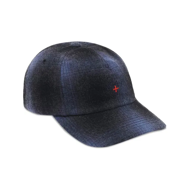 NOAH Shadow Plaid 5 Panel Hat-1