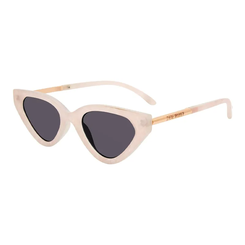 STEVE MADDEN Irregular Shape Sunglasses Unisex Beige-0