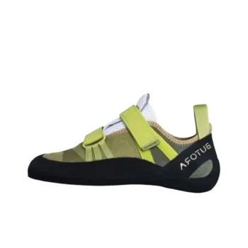 BUTORA Endeavor Moss Wide Cushioned Slip-Resistant Low-Top Hiking Shoes Unisex Yellow Black