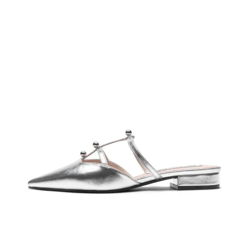TOOMANYSHOES Wrap toe Slippers Women's-8
