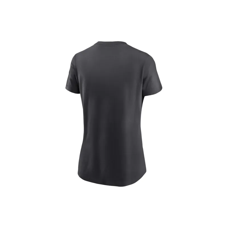 Nike Kansas City Chiefs 2023 AFC Champions Trophy T-Shirt Women's Anthracite-1
