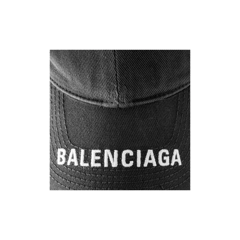Balenciaga Embroidered Logo Visor-5