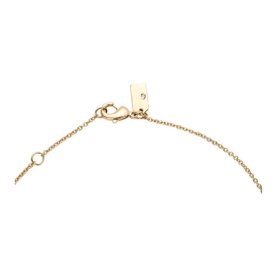 COACH Copper Necklaces Women's Gold-3