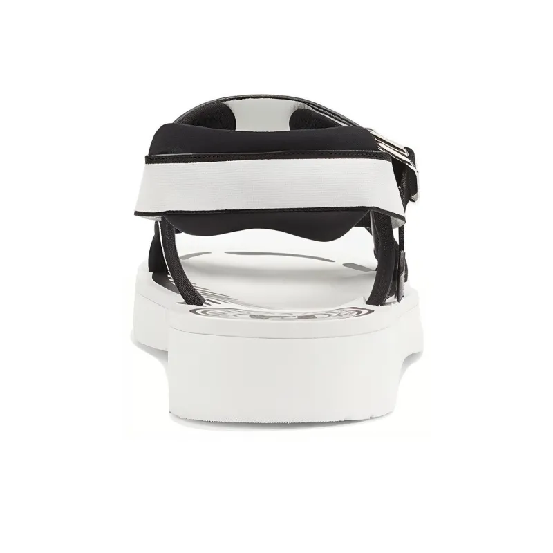 FENDI ROMA Joshua Vides Sandal Men's Black White-4