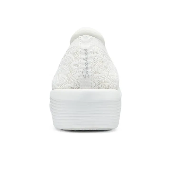 Skechers Modern Comfort Cushioned Wear Resistant Lightweight Low Top Casual Shoes Women's White-3