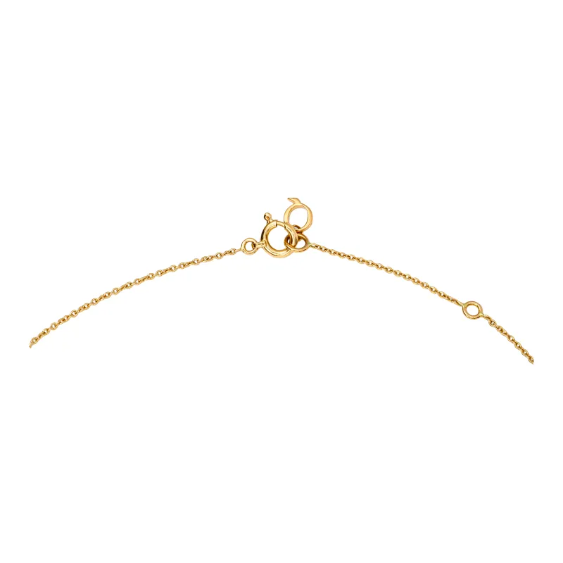 Qeelin Wulu Necklace Collection Rose 18k Gold Necklaces Women's Green-3