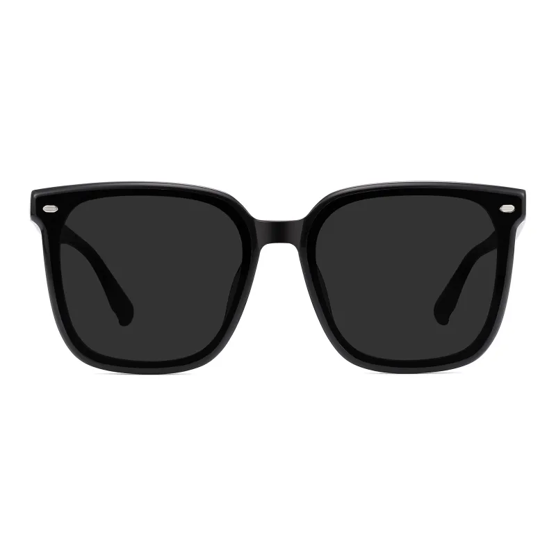 SUYAN Plate Frame Square Sunglasses Unisex-1