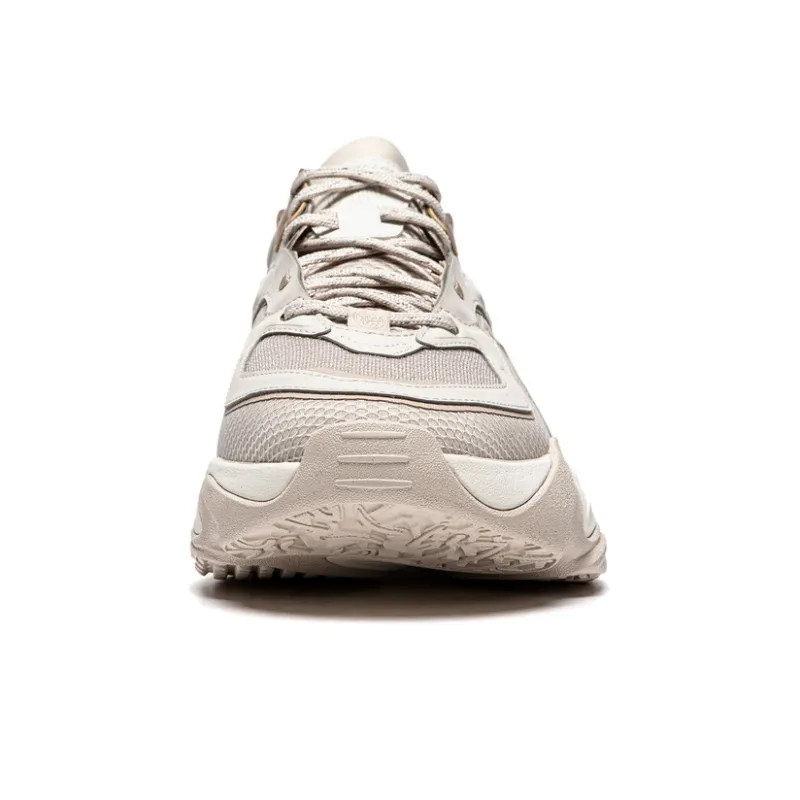 LiNing CF Tracing Collection Thousand Line Strategy SS Cushioning Rebound Low Top Casual Shoes Men's Oat Gray-3