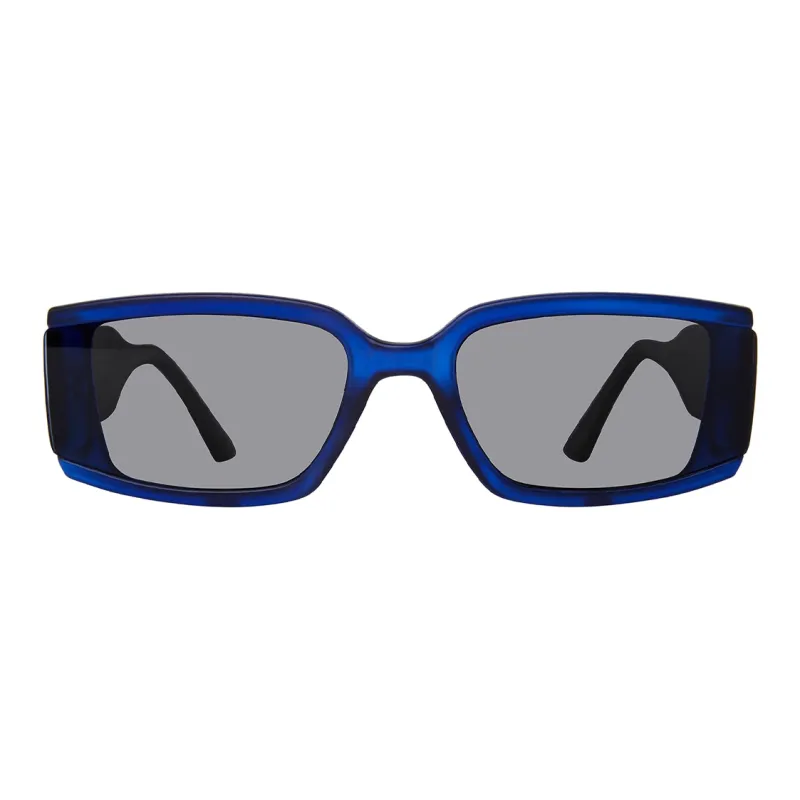 STEVE MADDEN Rectangular Sunglasses Unisex Dark Blue-1