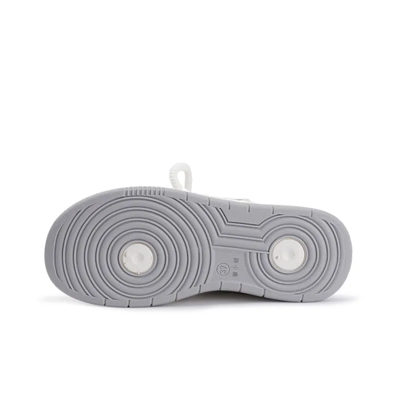 Miss Zhang Low Top Skateboard Shoes Women's White Gray-7