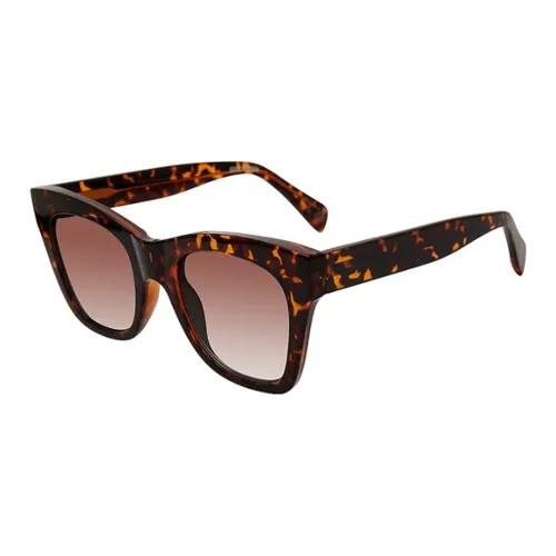 STEVE MADDEN Plastic Irregular Shape Sunglasses Women's Tortoiseshell