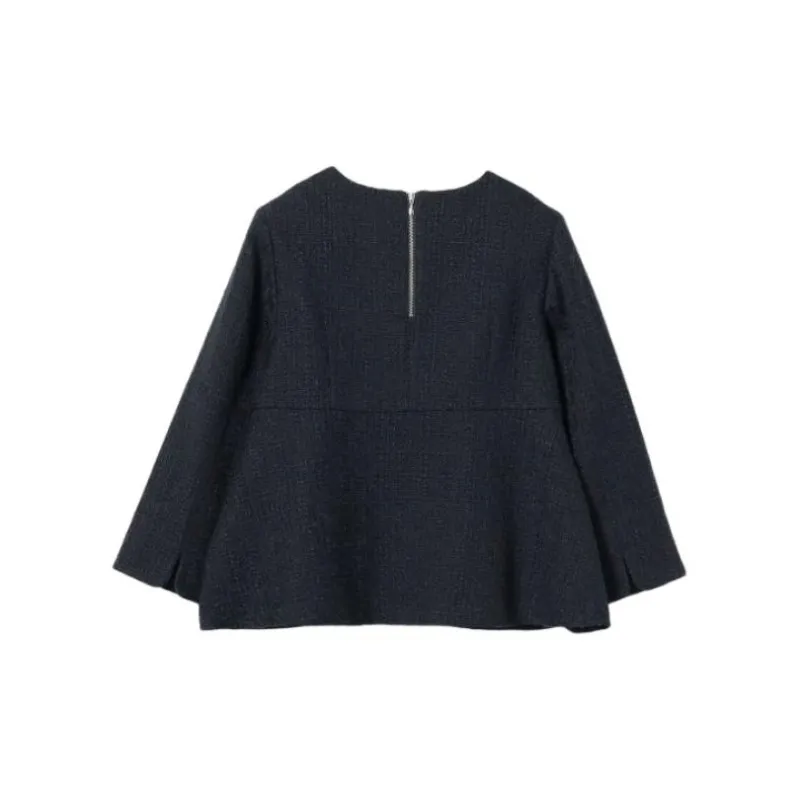 Beams Shirt Women's Marine Blue-1