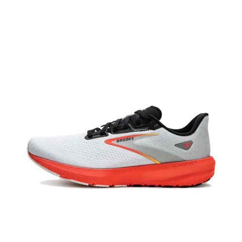 Brooks Launch 10 'White Fiery Coral'