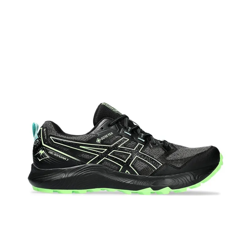 Asics Gel Sonoma 7 Gtx Black Illuminate Green-1