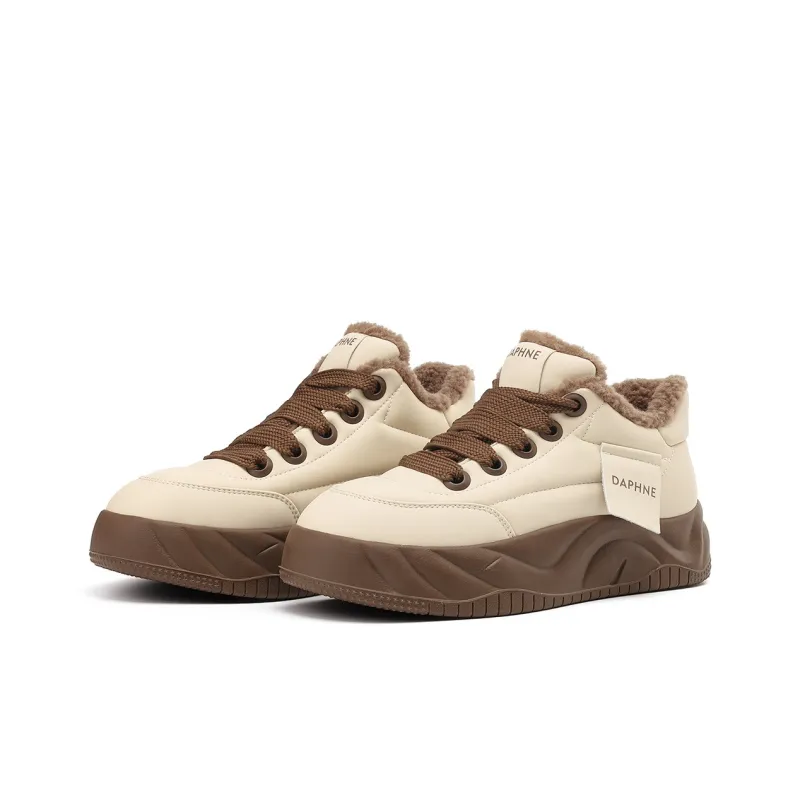 DAPHNE Abrasion-Resistant Low-Top Chunky Sneakers Women's-16