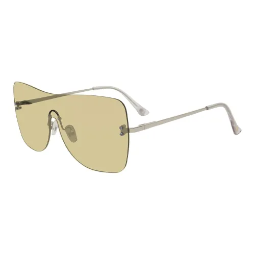 STEVE shorts Irregular Shape Sunglasses Unisex Silver