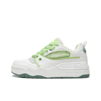 Coca Cola Anti Slip And Wear Resistant Height Increasing Low Top Skateboard Shoes Unisex
