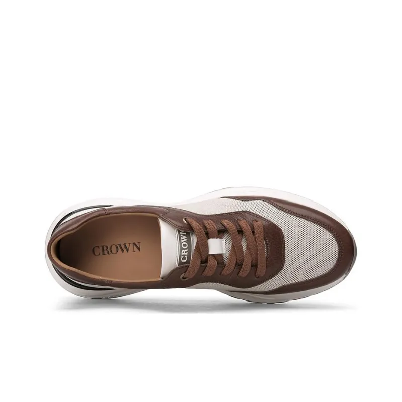 CROWN Athletic Shoes Men's One Yard Larger-2