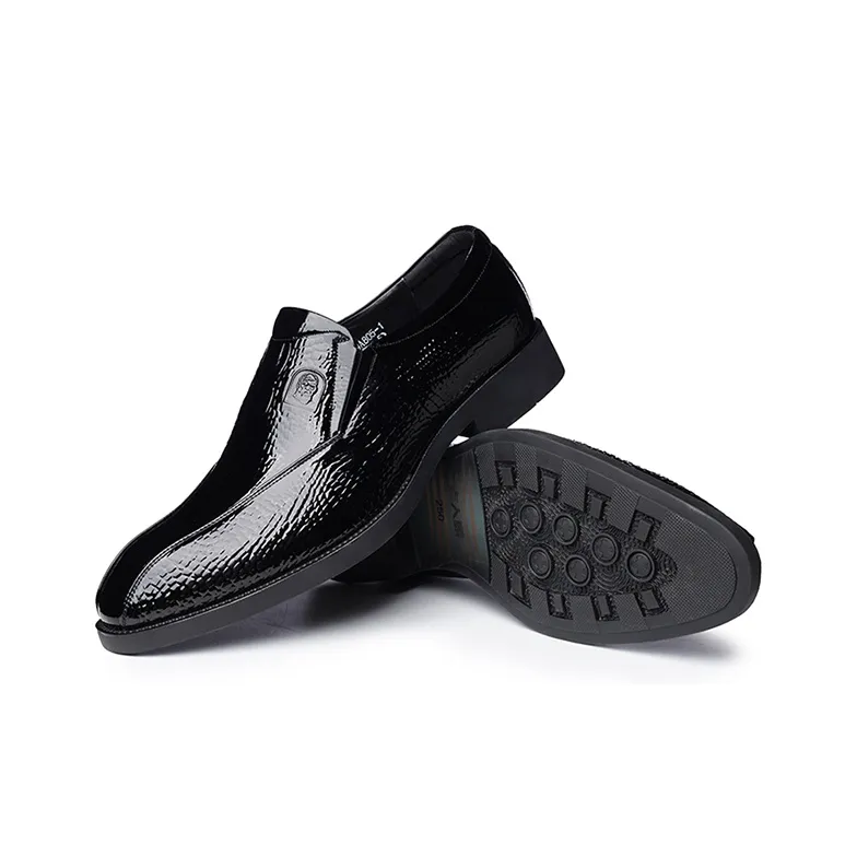 LAORENTOU Dress Shoes Men Low Top Black/Brown/Blue-2