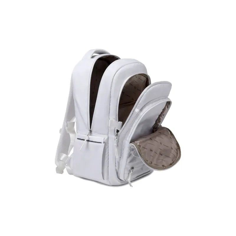 ZUOFEIFAN Nylon Backpack Unisex White-4