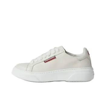 DSQUARED 2 Logo Embossed Round Toe Lace Up Sneakers Women's