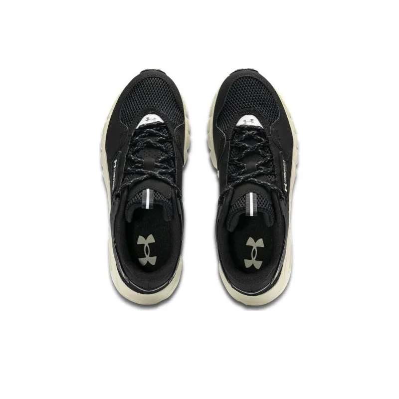Under Armour Wear Resistant Slip Resistant Low Top Casual Running Shoes Men's Black-3