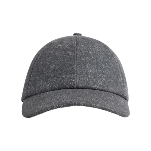 Bottega Veneta Calfskin Baseball Caps Women's Gray