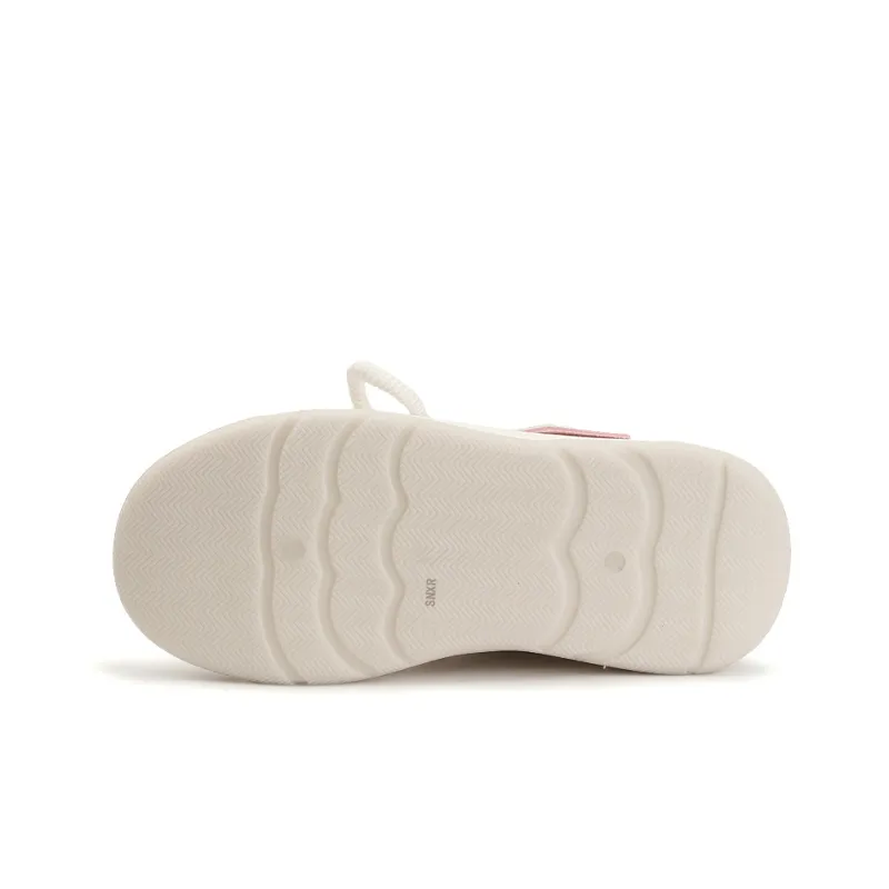 SNXR Water Resistant Lightweight Breathable Support Height Increasing Low Top Skateboard Shoes Women's White-6