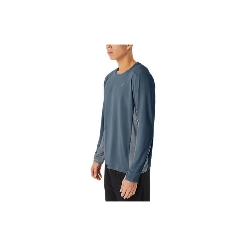 Asics Train Sana Long Sleeve T-Shirt Men's Steel Blue-2