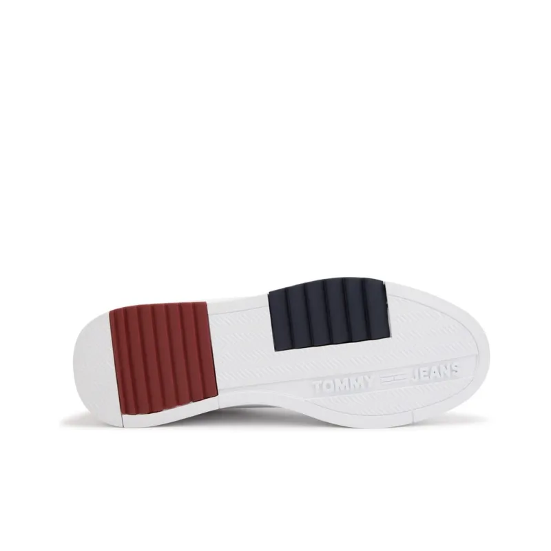 Tommy Hilfiger Low Top Skateboard Shoes Men's White-2