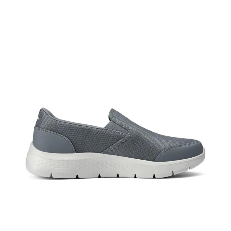 Skechers Anti Slip Wear Resistant Low Top Casual Shoes Men's Gray-1