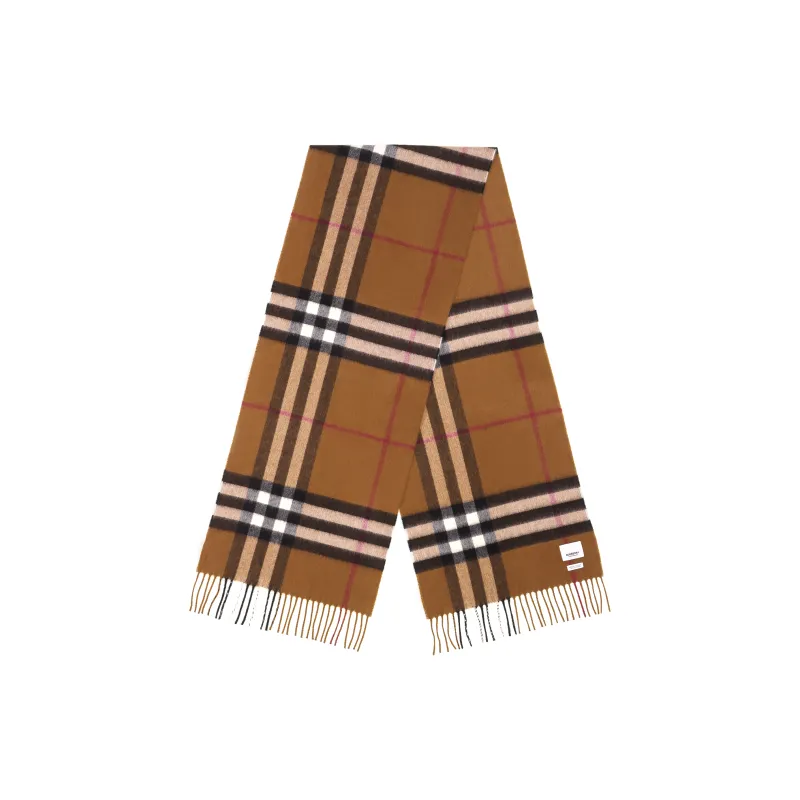 Burberry Classic check Fringed Scarf-1