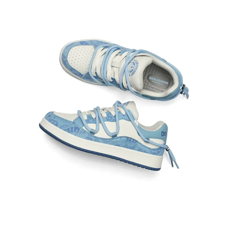 DoraemonA Box Limited Edition Puffy Shoes Low-Top Skateboard Shoes Unisex-115