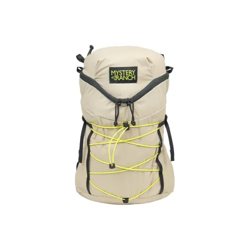 MYSTERY RANCH Recycled Material Outdoor Hiking Bag Backpack Unisex Light Brown